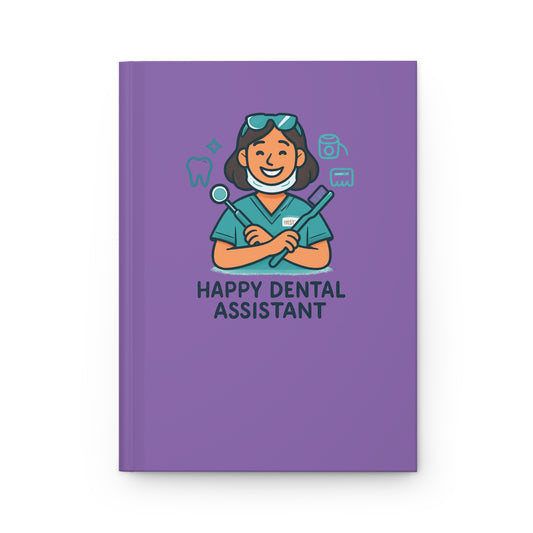 Dental Assistant Journal, Fun Notebook for Dental Professionals, Cute Gift for Graduates, Healthcare Decor, Motivational Journal